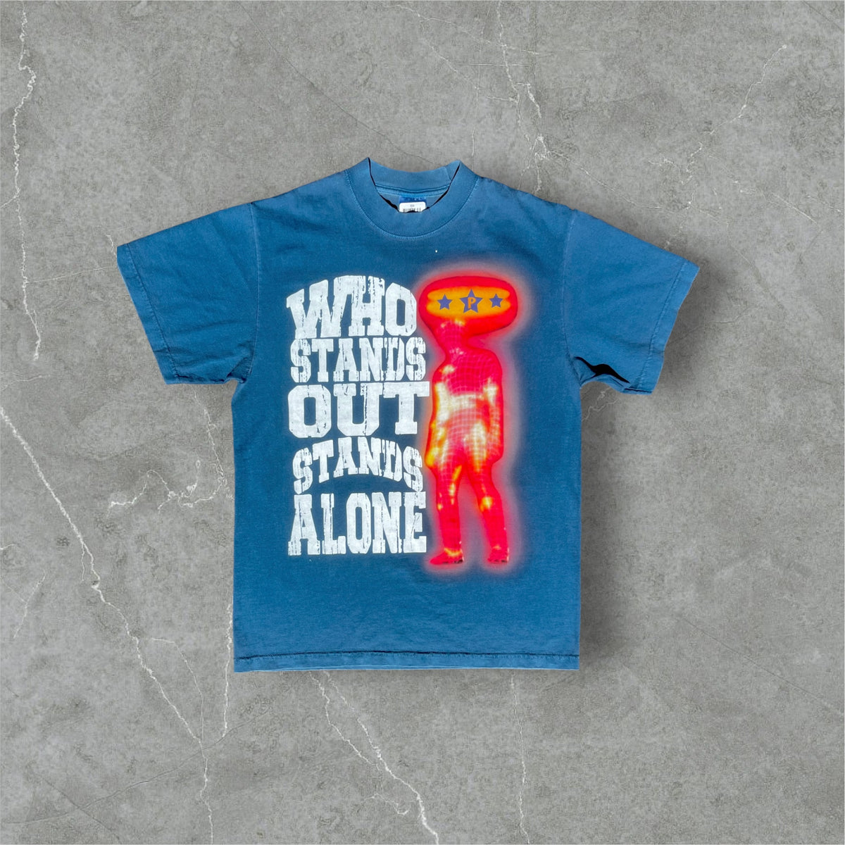 &#39;ALONE&#39; HEAVYWEIGHT TEE